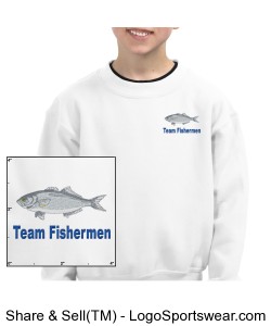 Youth Team Fishermen T-Shirt Design Zoom